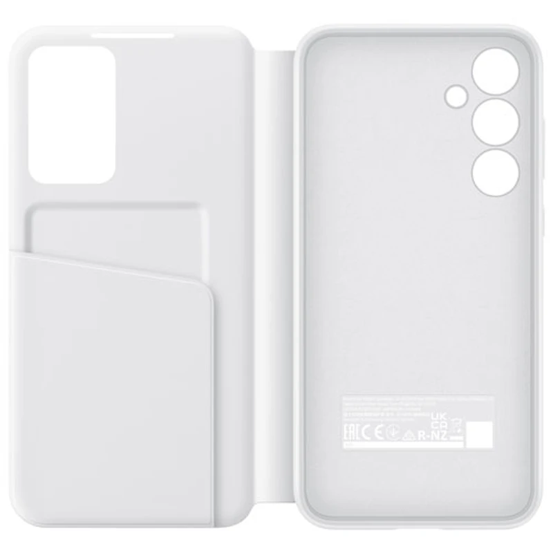 Samsung Smart View Wallet Case for Galaxy A35 - White