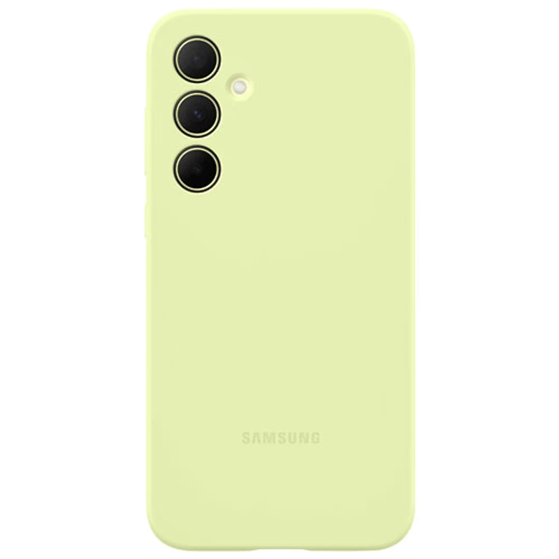 Samsung Silicone Fitted Soft Shell Case for Galaxy A35 - Lime