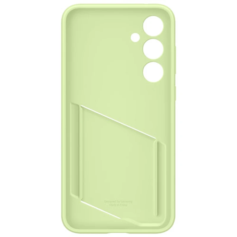 Étui à fentes pour cartes de Samsung pour Galaxy A35 - Lime
