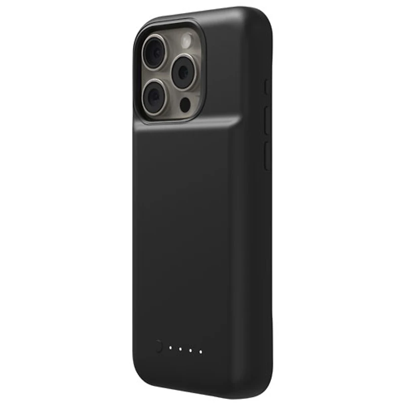 Mophie Juice Pack Case & 3000 mAh Power Bank for iPhone 15 Pro Max - Black - Only at Best Buy