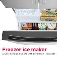 Réfrigérateur à deux portes 20 pi³ 30 po avec distributeur d'eau Gallery de Frigidaire (GRFN2023AF) - Acier inoxydable