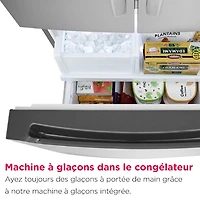 Réfrigérateur à deux portes 20 pi³ 30 po avec distributeur d'eau Gallery de Frigidaire (GRFN2023AF) - Acier inoxydable