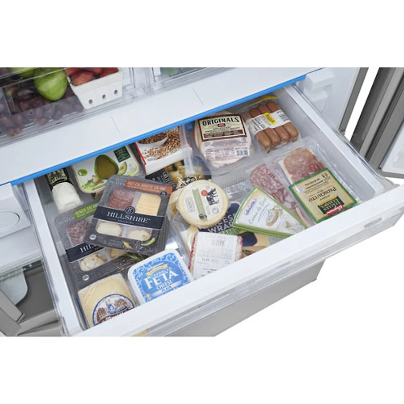 Réfrigérateur à deux portes 28,8 pi³ 36 po avec distributeur d'eau de Frigidaire (FRFN2813AF) - Acier inoxydable