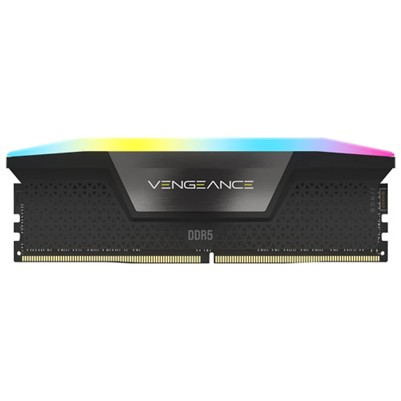 Corsair Vengeance RGB DDR5 64GB (2x32GB) 6400MHz Desktop Memory (CMH64GX5M2Y6400C32) - Black - Only at Best Buy
