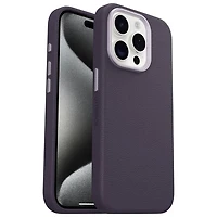 OtterBox Symmetry Cactus Leather Fitted Hard Shell Case for iPhone 15 Pro - Purple