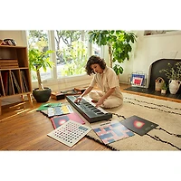 Clavier de création musicale à 61 touches GO:KEYS 3 de Roland - Bleu minuit