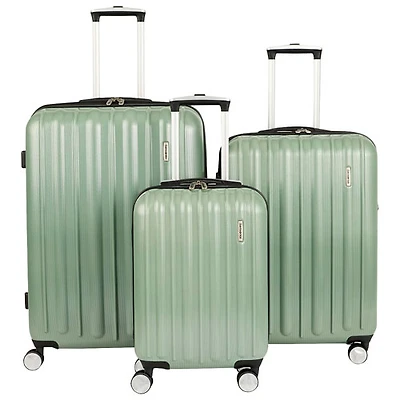Ensemble de 3 valises rigides extensibles Quarry de Samsonite - Vert cyprès