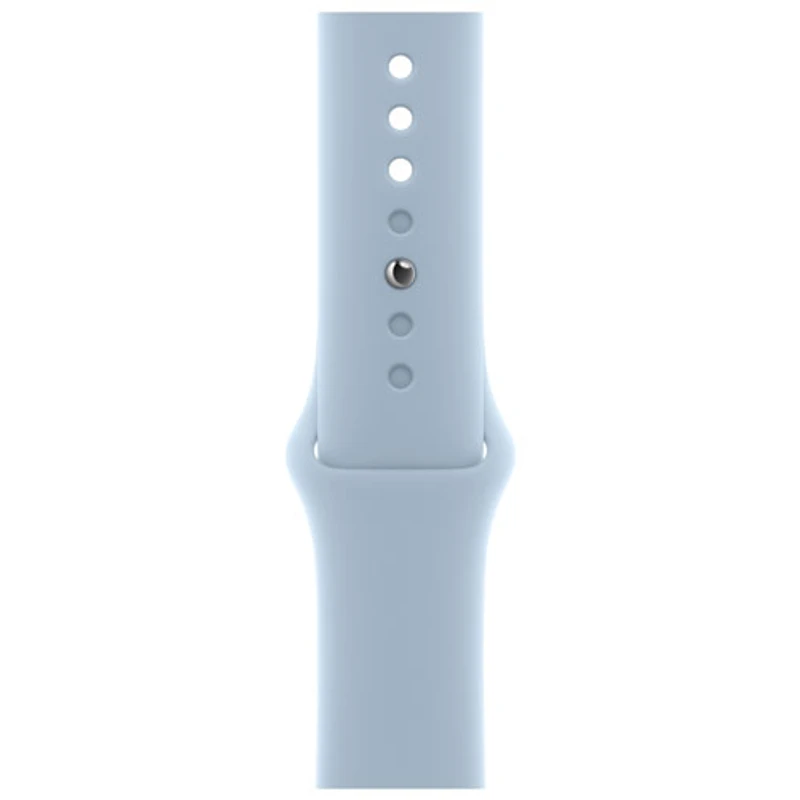 Bracelet sport pour Apple Watch de 45 mm - Bleu clair - Moyen/Grand 140-210 mm