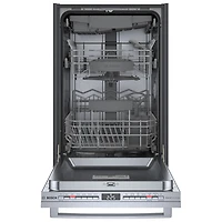 Bosch 18" 44dB Built-In Dishwasher w/ Stainless Steel Tub & Third Rack (SPX68C75UC) - Stainless
