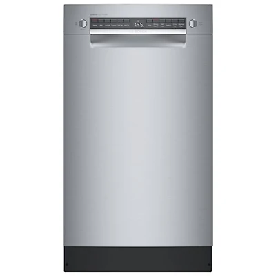 Lave-vaisselle encastrable 18 po 44 dB avec cuve inox et troisième panier Bosch (SPE68C75UC) - Inox
