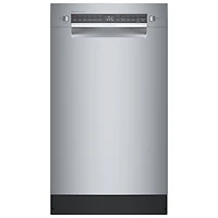 Lave-vaisselle encastrable 18 po 44 dB avec cuve inox et troisième panier Bosch (SPE68C75UC) - Inox