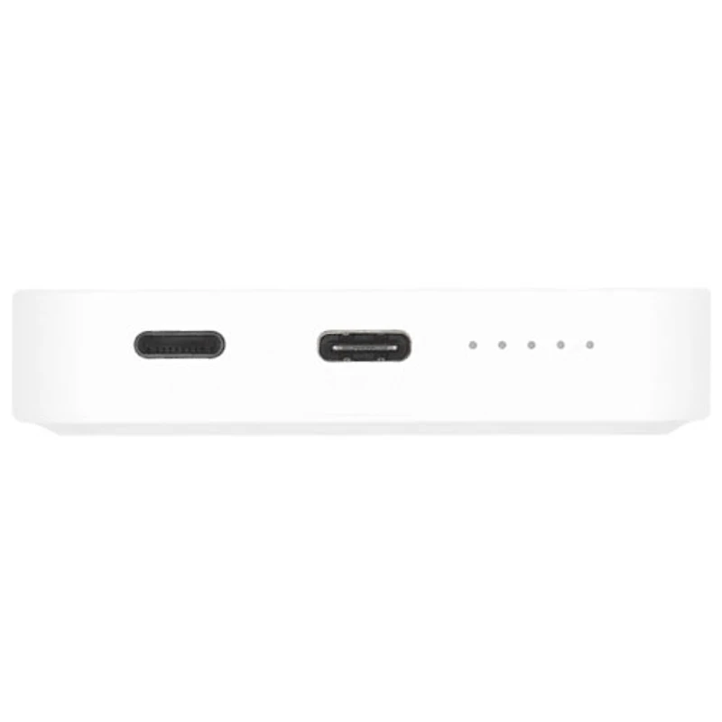 LBT 15W 5000mAh MagSafe Wireless Power Bank with Stand (LBT MS-PB5KWT) - White