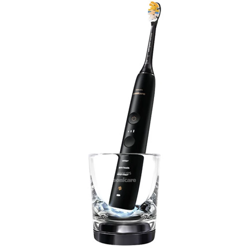 Brosse à dents électrique intelligente SoniCare DiamondClean 9350 de Philips (HX9902/76) - Noir
