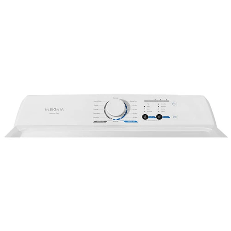 Sécheuse électrique de 6,7 pi³ avec séchage par capteur d'Insignia (NS-TDRE67W1-C) - Blanc - Exclusivité de Best Buy