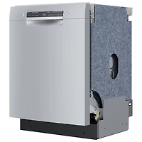 Lave-vaisselle encastrable 24 po 46dB série 300 de Bosch avec cuve en inox (SGE53C55UC) - Inox
