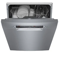 Lave-vaisselle encastrable 24 po 46dB série 300 de Bosch avec cuve en inox (SGE53C55UC) - Inox
