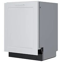 Lave-vaisselle encastrable 24 po 44 dB avec cuve en inox et troisième panier série 800 de Bosch (SGV78C53UC)- Panneau personnalisé