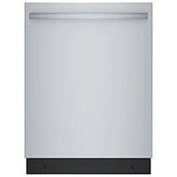 Lave-vaisselle encastrable 24 po 44 dB avec cuve en inox et troisième panier série 800 de Bosch (SGX78C55UC) - Inox