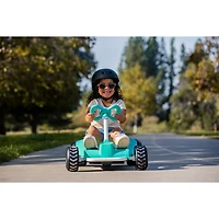 Droyd Zypster Electric Ride-On Go Kart - Ages 3-6 Years - Teal