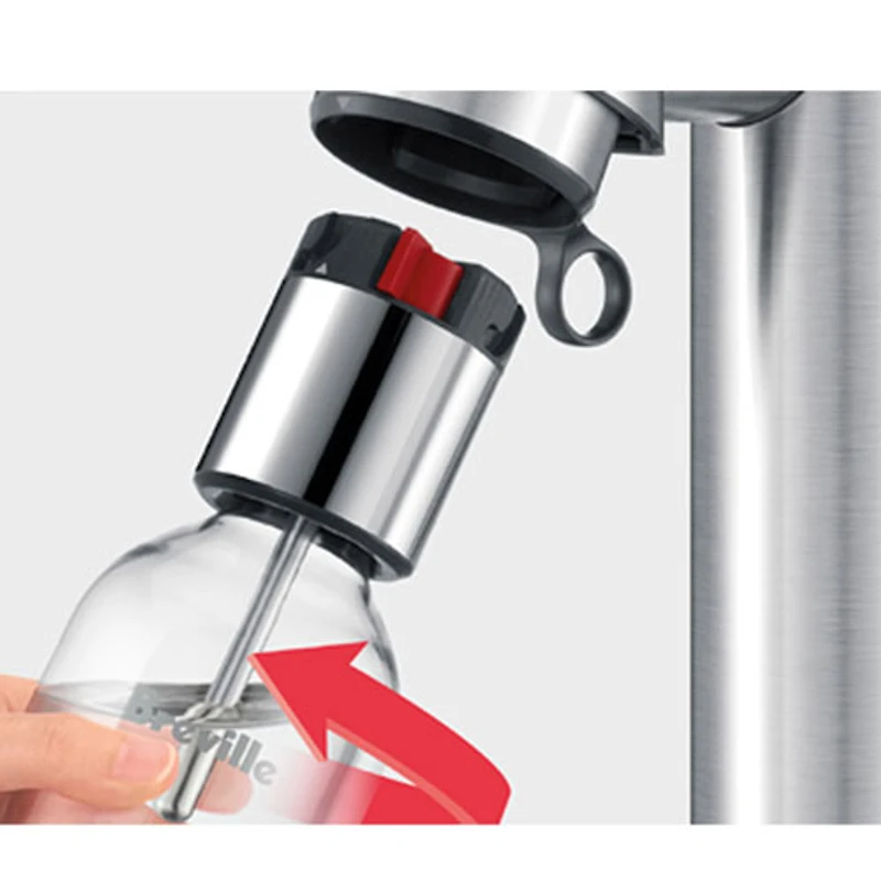 Breville FusionCap for InFizz Fusion (BCA800) - Stainless Steel