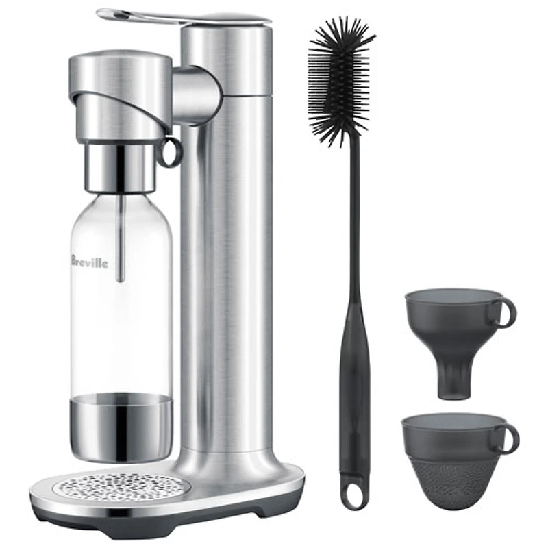 Breville InFizz Fusion 1L Soda Machine with FusionCap - Stainless Steel
