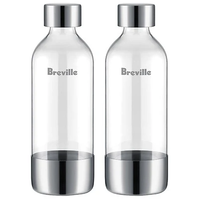 Breville InFizz Bottles 1L - 2 Pack