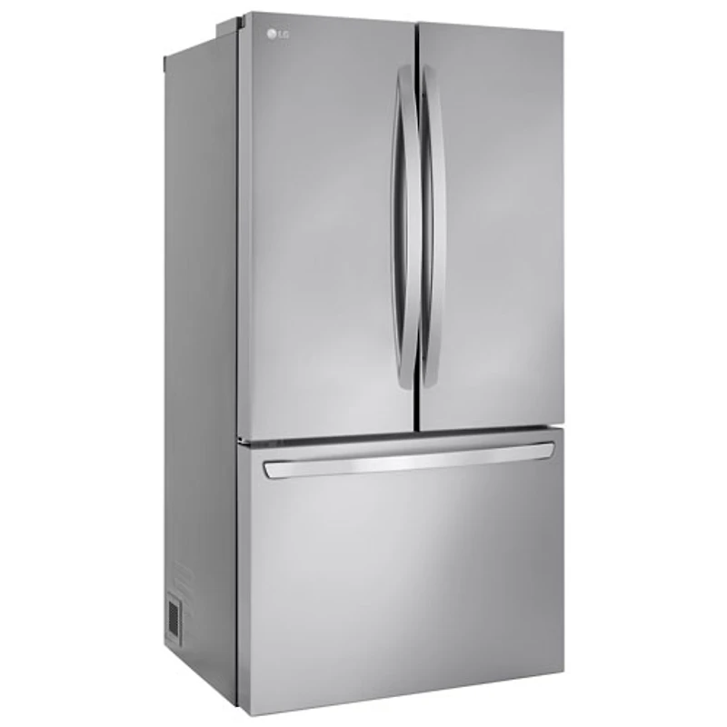 LG 36" 31.7 Cu. Ft. French Door Refrigerator with Water Dispenser (LRFLS3206S) - Stainless Steel
