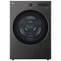 Sécheuse électrique à thermopompe de 7,8 pi³ de LG (DLHC5502V) - Acier noir
