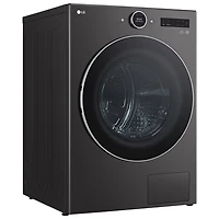 Sécheuse électrique à thermopompe de 7,8 pi³ de LG (DLHC5502V) - Acier noir