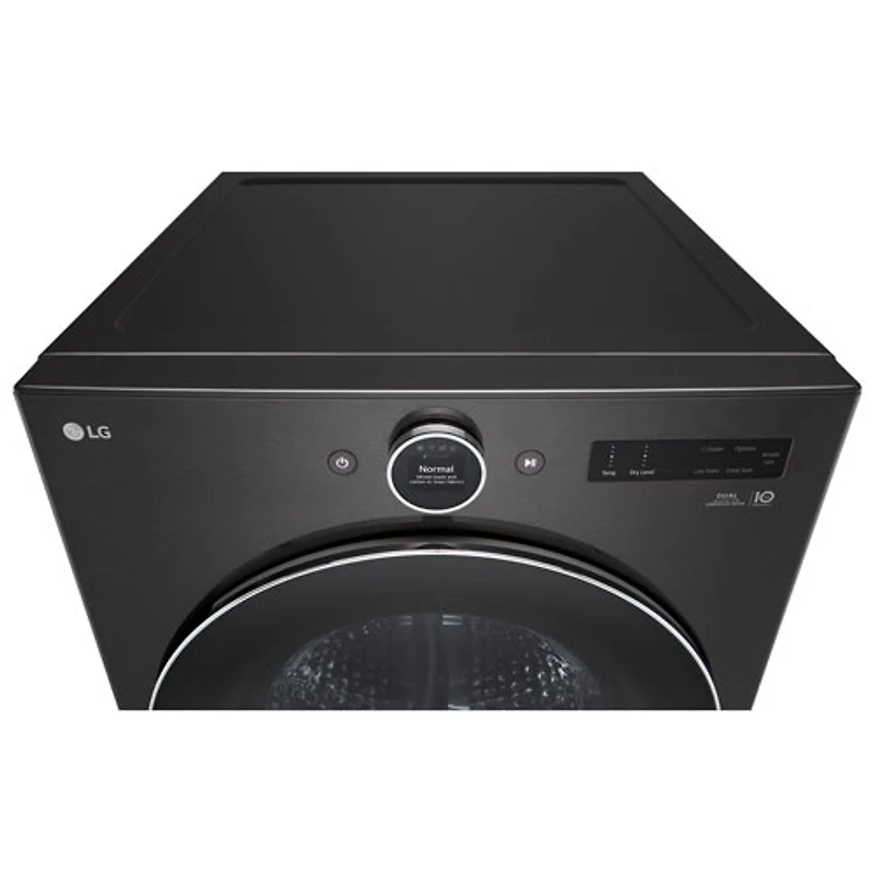 Sécheuse électrique à thermopompe de 7,8 pi³ de LG (DLHC5502V) - Acier noir