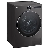 Sécheuse électrique à thermopompe de 7,8 pi³ de LG (DLHC5502V) - Acier noir