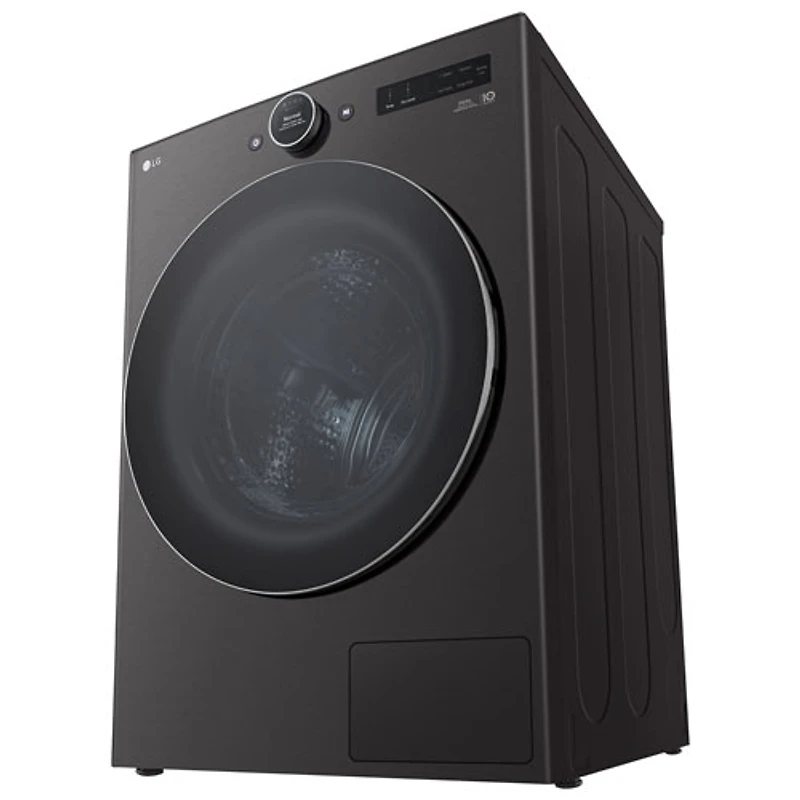 Sécheuse électrique à thermopompe de 7,8 pi³ de LG (DLHC5502V) - Acier noir