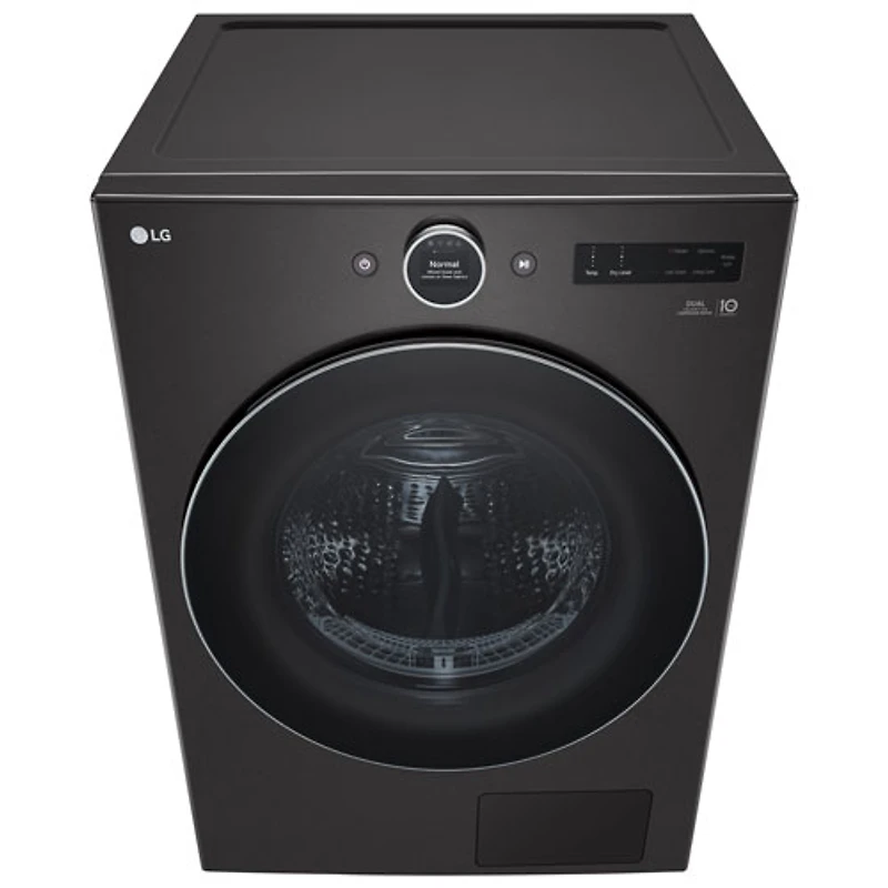 Sécheuse électrique à thermopompe de 7,8 pi³ de LG (DLHC5502V) - Acier noir