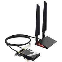 Adaptateur PCIe Bluetooth 5.4 Wi-Fi 7 sans fil BE9300 Archer de TP-Link (TBE550E)