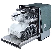Hisense 24" 48dB Built-In Dishwasher with Third Rack (HDW63314SS) - Stainless Steel