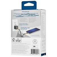 Insignia 45W USB-C PD Wall Charger with 6' Braided USB-C Cable (NS-MW3145C1B24B-C) - Only at Best Buy
