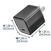 Insignia 45W USB-C PD Wall Charger with 6' Braided USB-C Cable (NS-MW3145C1B24B-C) - Only at Best Buy