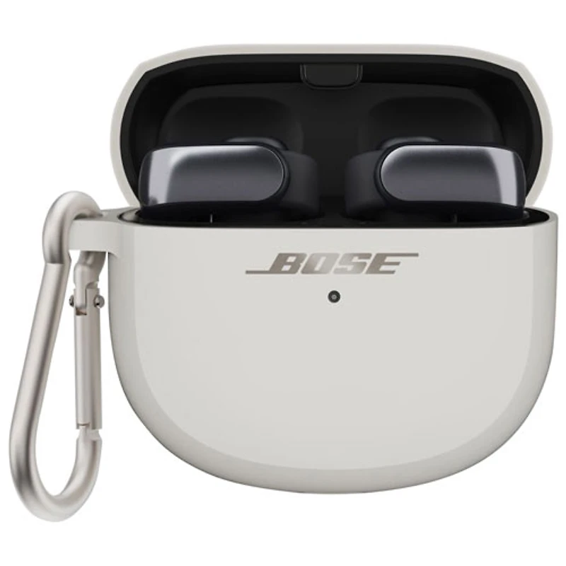 Bose Ultra Open Earbuds Wireless Charging Case Cover - White Smoke
