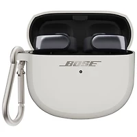 Bose Ultra Open Earbuds Wireless Charging Case Cover - White Smoke