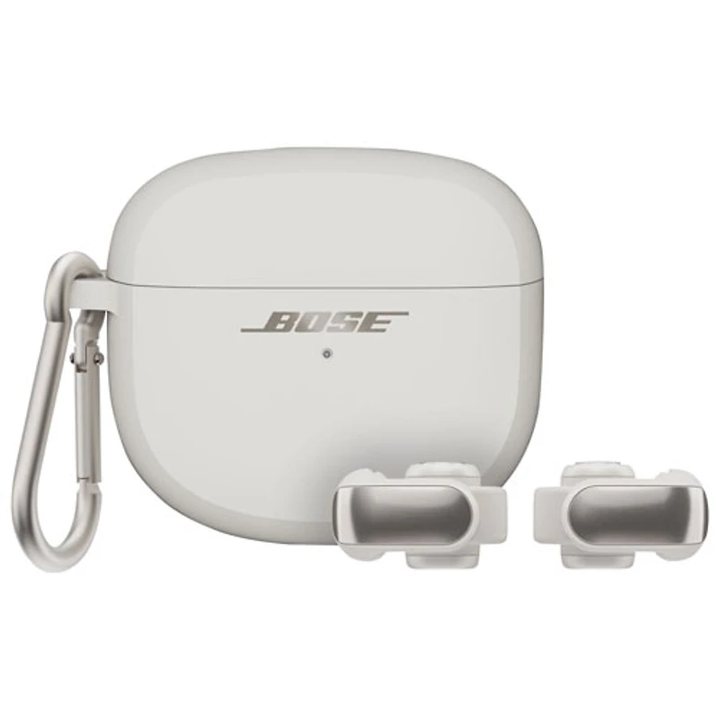 Bose Ultra Open Earbuds Wireless Charging Case Cover - White Smoke