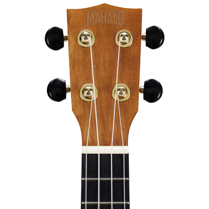 Mahalo Slimline Ukulele (MS1-TBR) - Transparent Brown