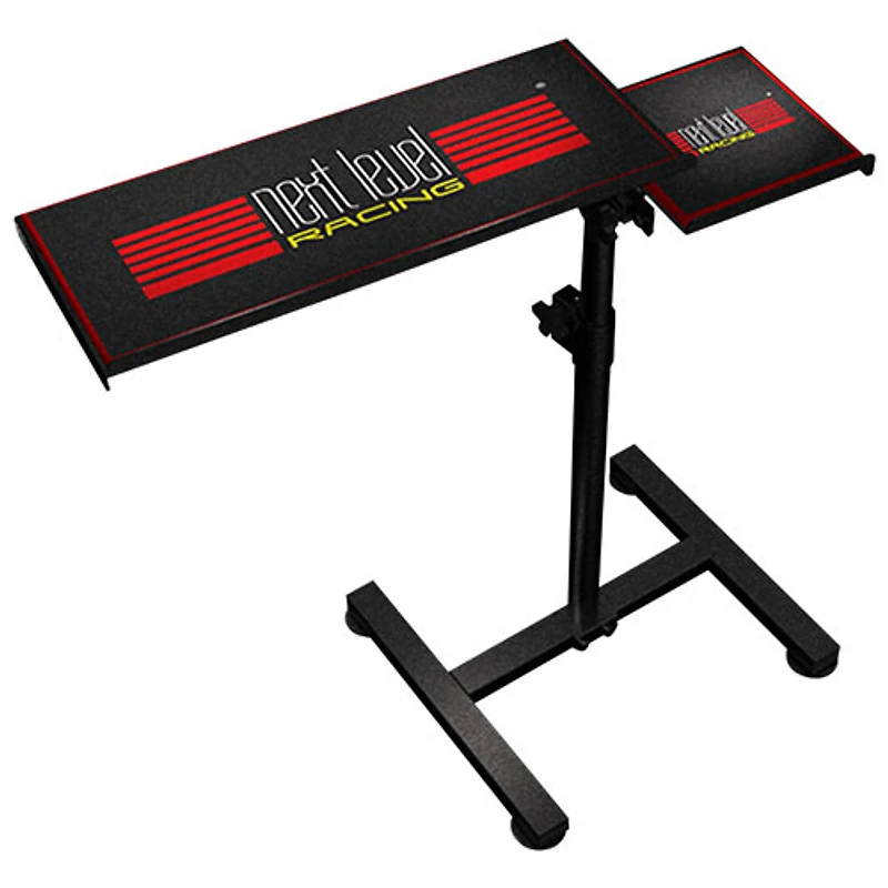 Next Level Racing Free Standing Keyboard and Mouse Stand - Black/Red