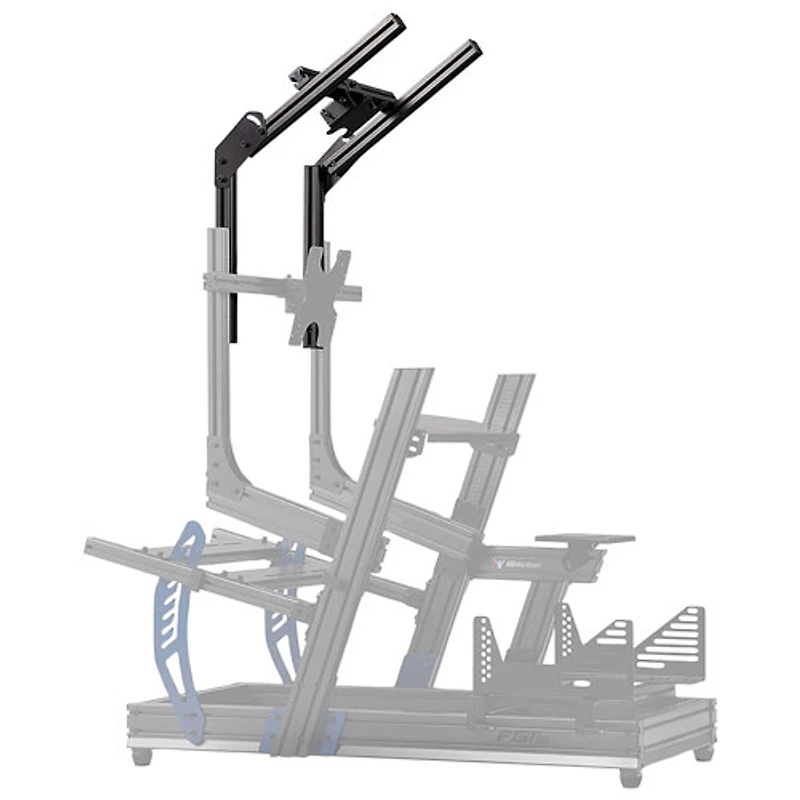 Next Level Racing F-GT Elite Direct Mount Overhead Monitor Add-On - Carbon Grey