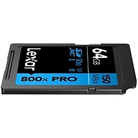 Carte mémoire SDXC Blue de 150 Mo/s et 64 Go de Lexar - Paquet de 2