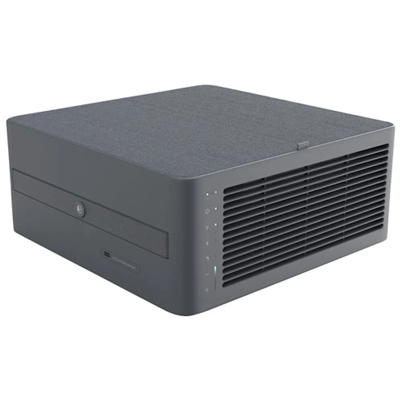 Purificateur d'air intelligent avec filtre HEPA AP-1 Renew d'AIRTHINGS - Gris foncé