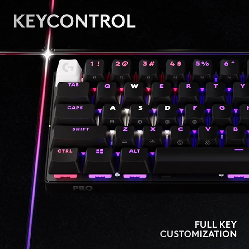 Logitech PRO X 60 LIGHTSPEED Wireless Backlit Mechanical GX Optical Tactile Gaming Keyboard