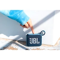 Haut-parleur sans fil Bluetooth étanche GO 4 de JBL - Bleu