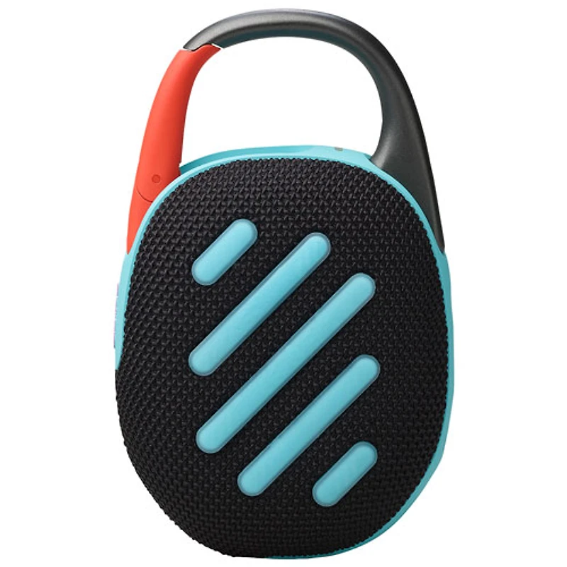 Haut-parleur sans fil Bluetooth étanche Clip 5 de JBL - Noir de fantaisie