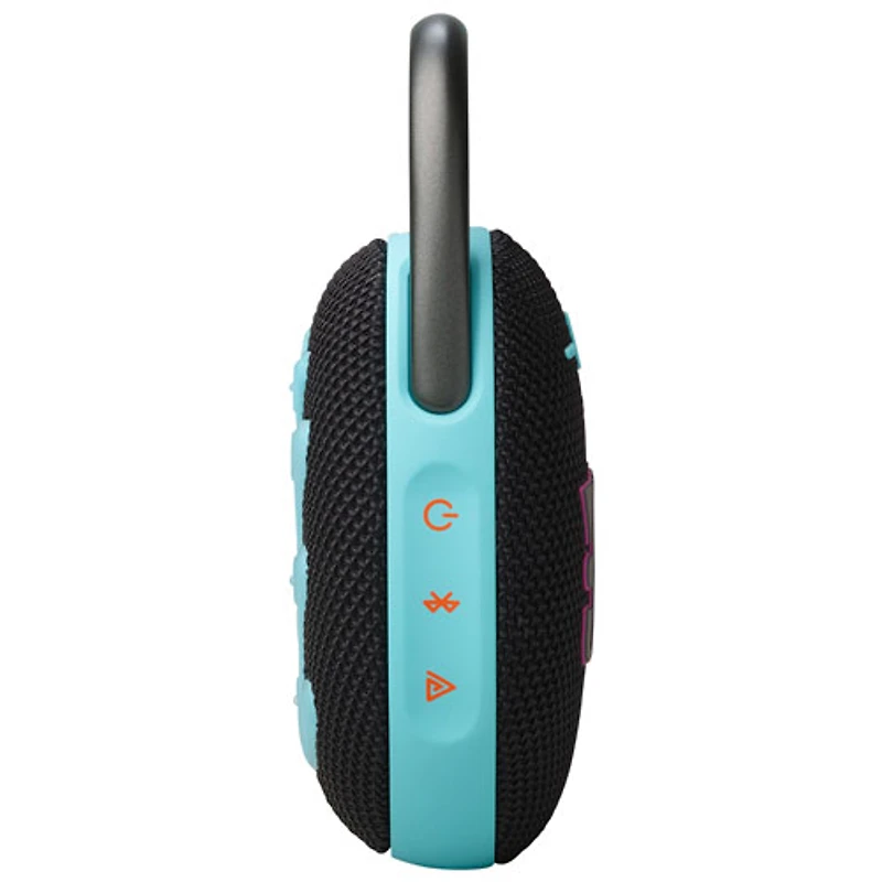 Haut-parleur sans fil Bluetooth étanche Clip 5 de JBL - Noir de fantaisie