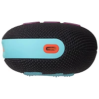 Haut-parleur sans fil Bluetooth étanche Clip 5 de JBL - Noir de fantaisie